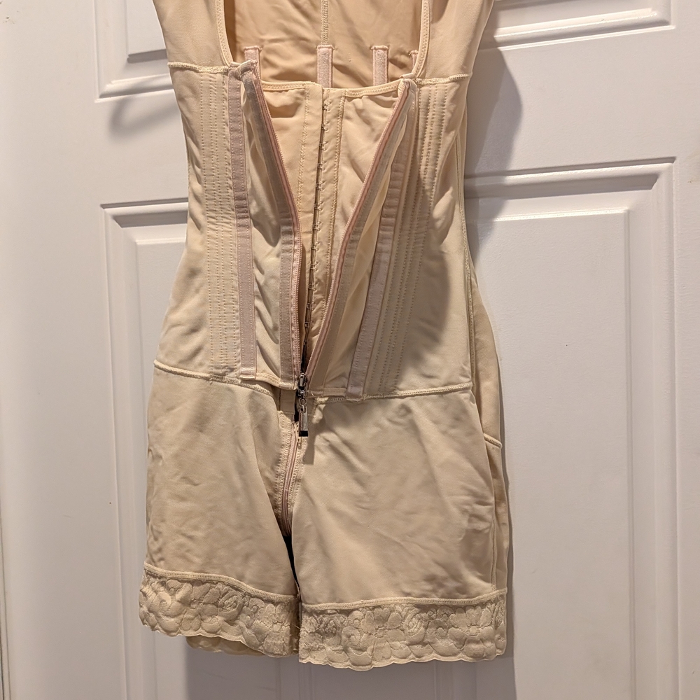 Elegant Cream Women's Intimate Bodysuit
